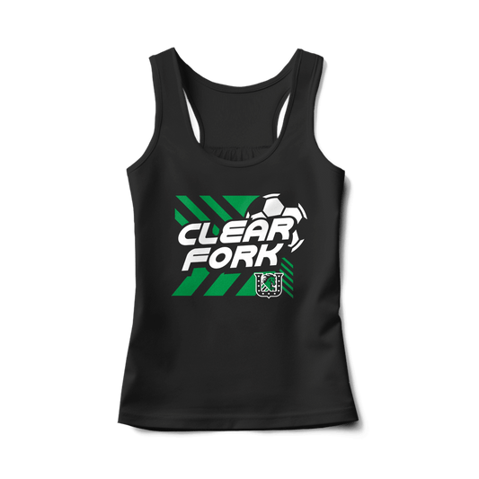 Clear Fork Soccer Lines Tank Top