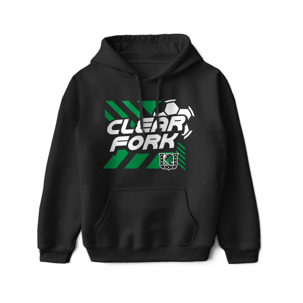 Clear Fork Soccer Lines Hoodie