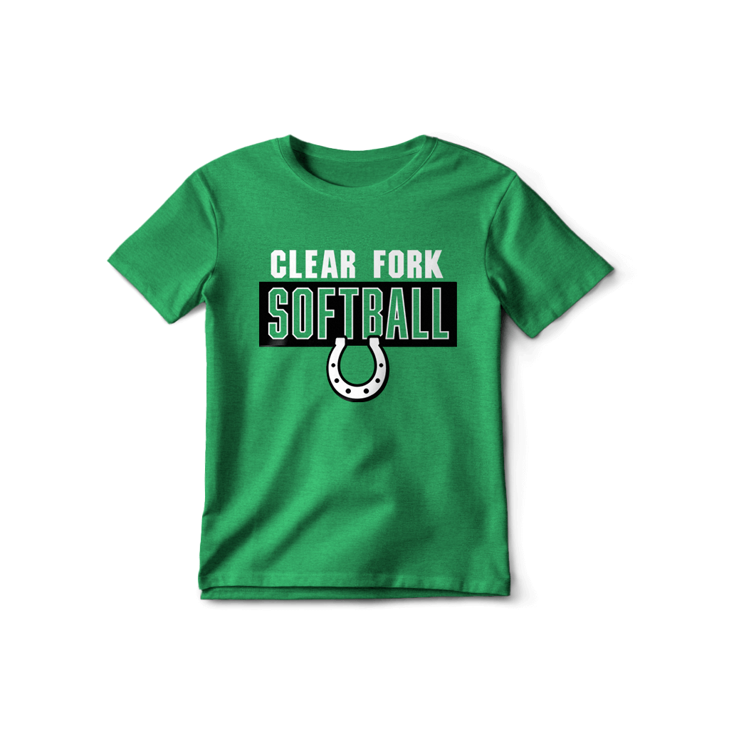 Youth Clear Fork Softball Block Horseshoe