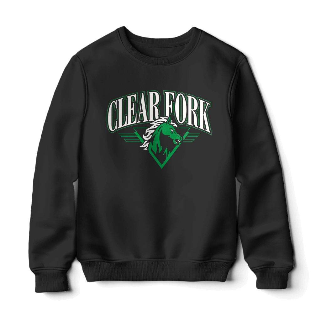 Clear Fork Triangle Horse Sweatshirt