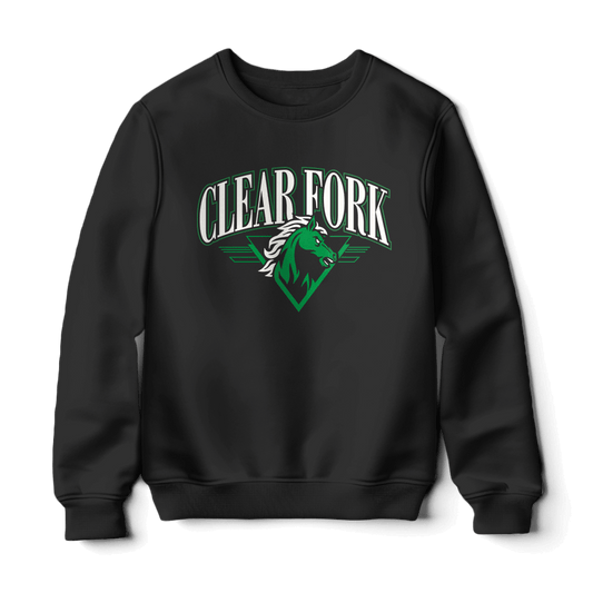 Clear Fork Triangle Horse Sweatshirt