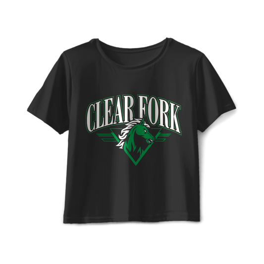 Clear Fork Triangle Horse Boxy-Tee