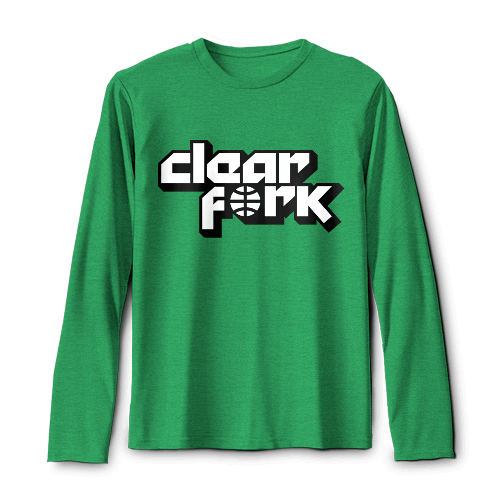 Clear Fork Retro Extrude Long Sleeve Tee