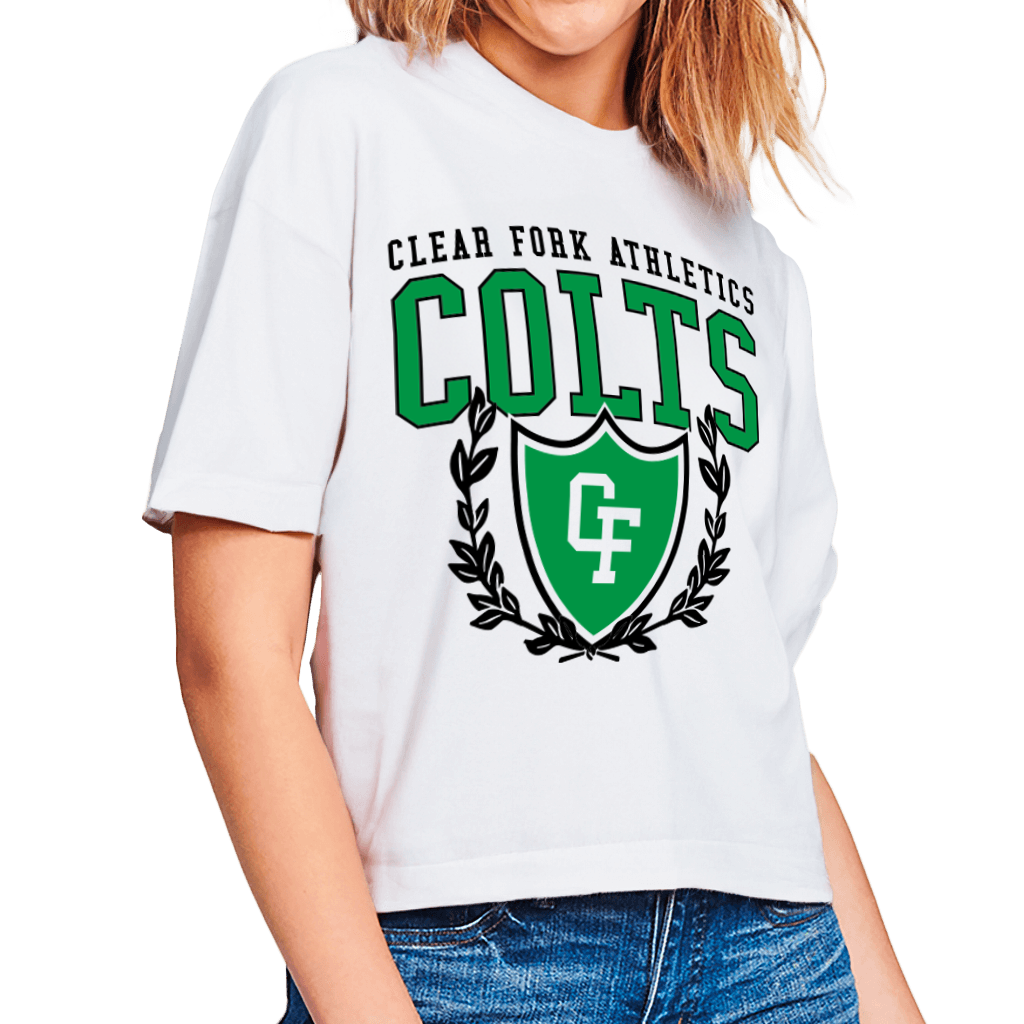 Colts Crest Boxy-Tee