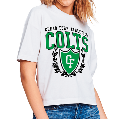 Colts Crest Boxy-Tee