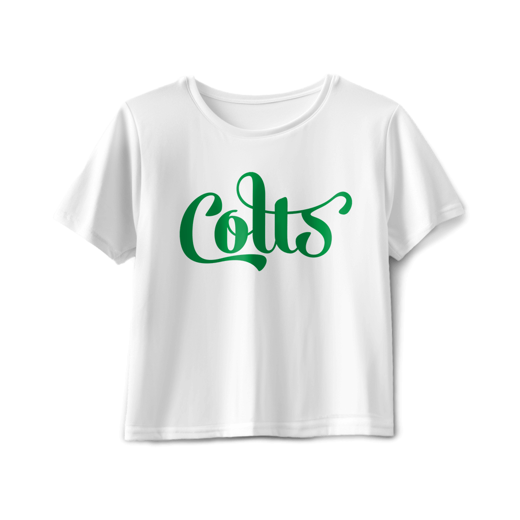 Colts Flowing Script Boxy-Tee