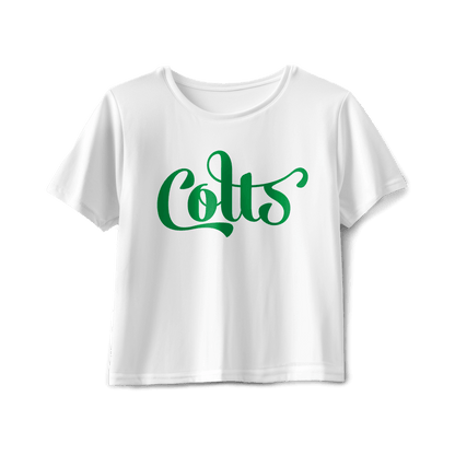 Colts Flowing Script Boxy-Tee