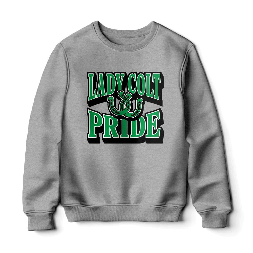 Lady Colt Pride Horseshoes Sweatshirt