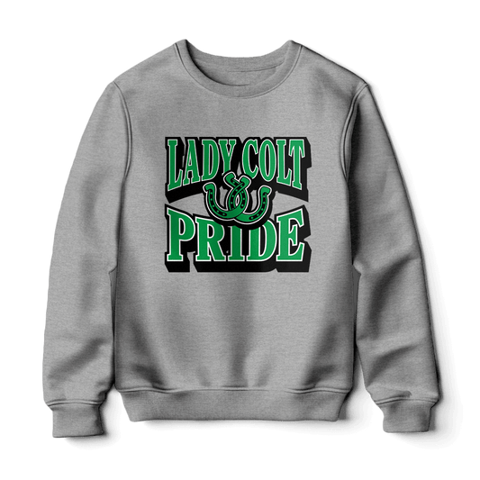 Lady Colt Pride Horseshoes Sweatshirt