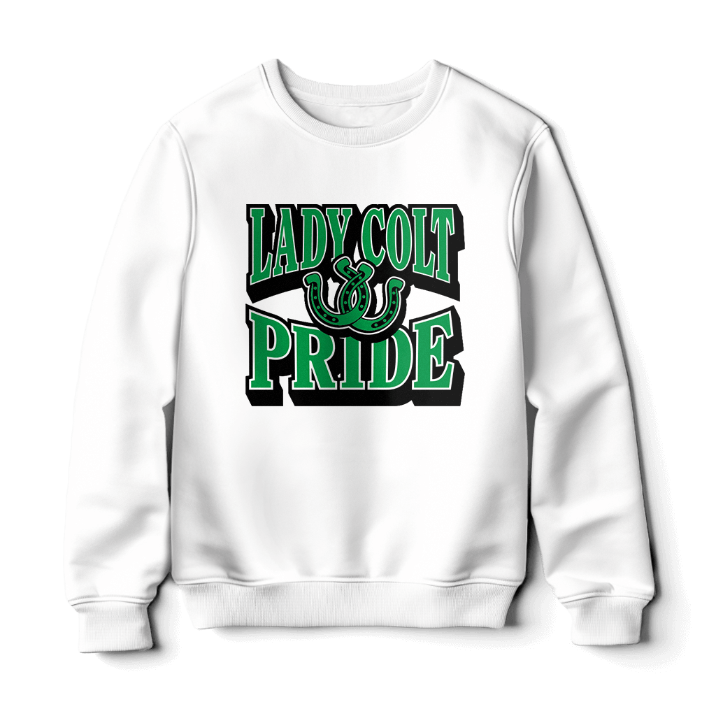 Lady Colt Pride Horseshoes Sweatshirt