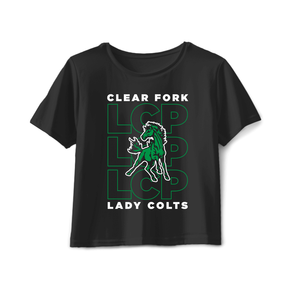 Lady Colts LCP Stacked Boxy-Tee