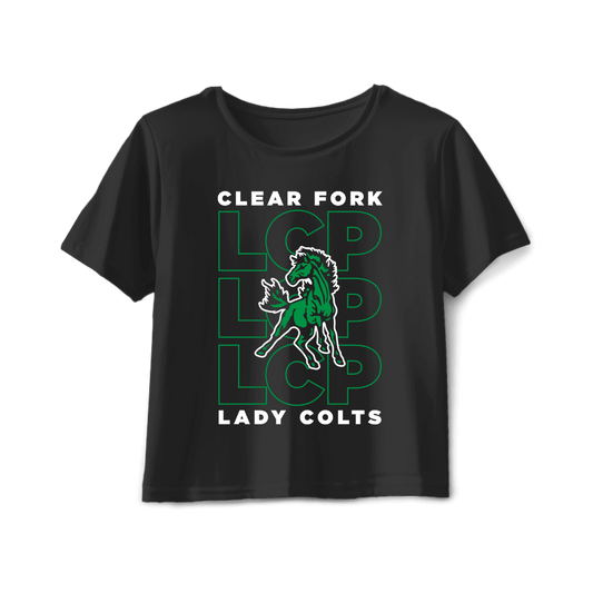 Lady Colts LCP Stacked Boxy-Tee