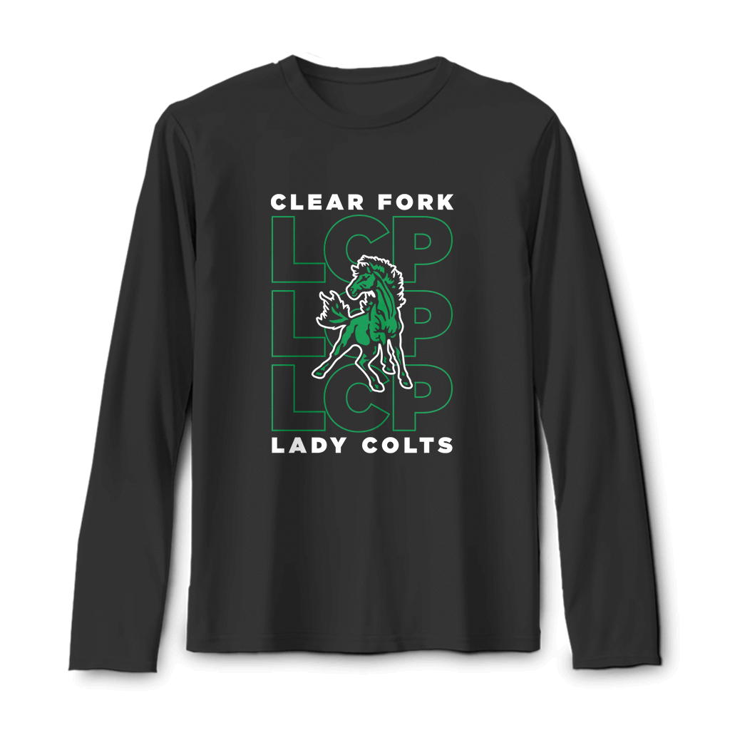 Lady Colts LCP Stacked Long Sleeve Tee