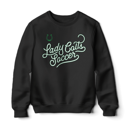 Lady Colts Soccer Script Sweatshirt