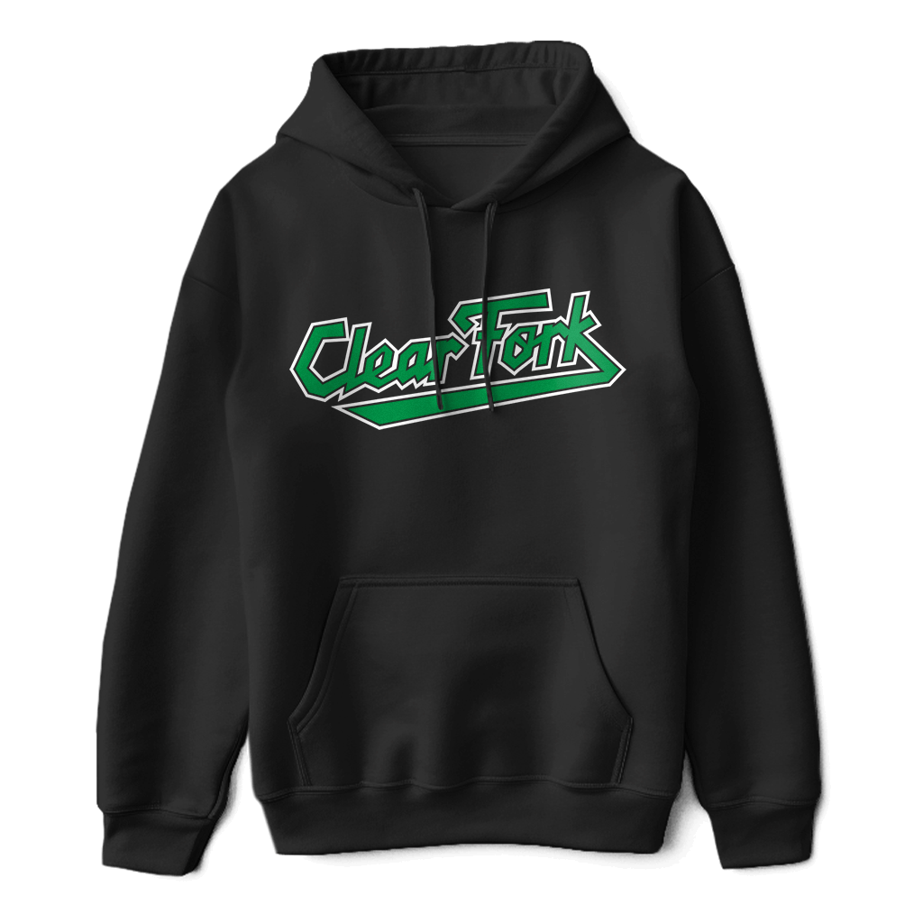 Clear Fork Sharp Script Hoodie