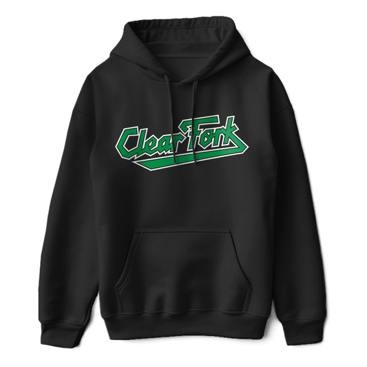 Clear Fork Sharp Script Hoodie