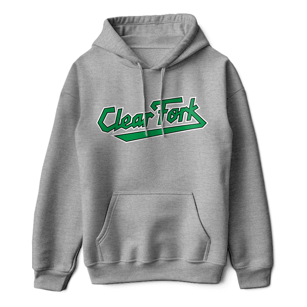 Clear Fork Sharp Script Hoodie