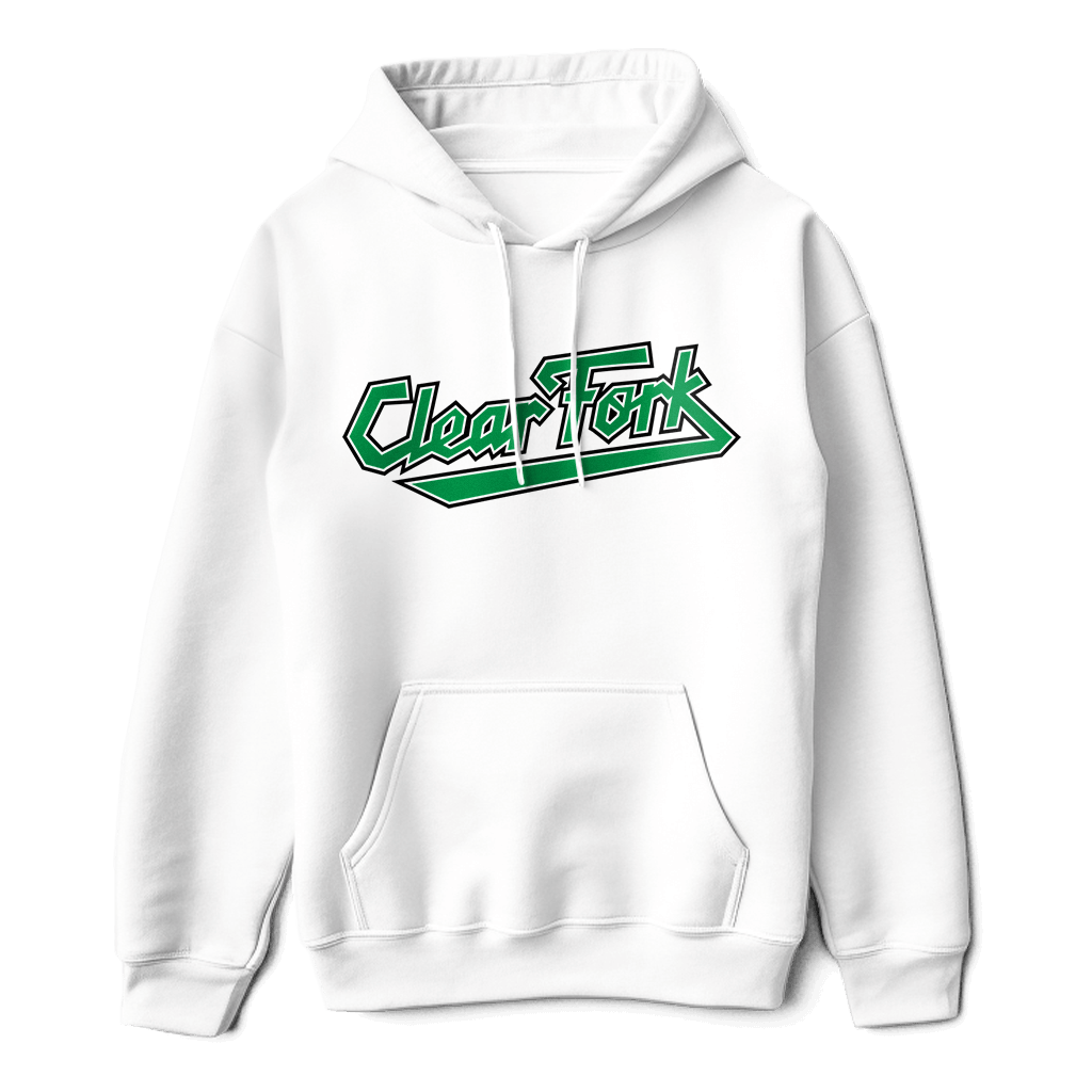 Clear Fork Sharp Script Hoodie