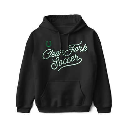 Youth CF Soccer Script Hoodie