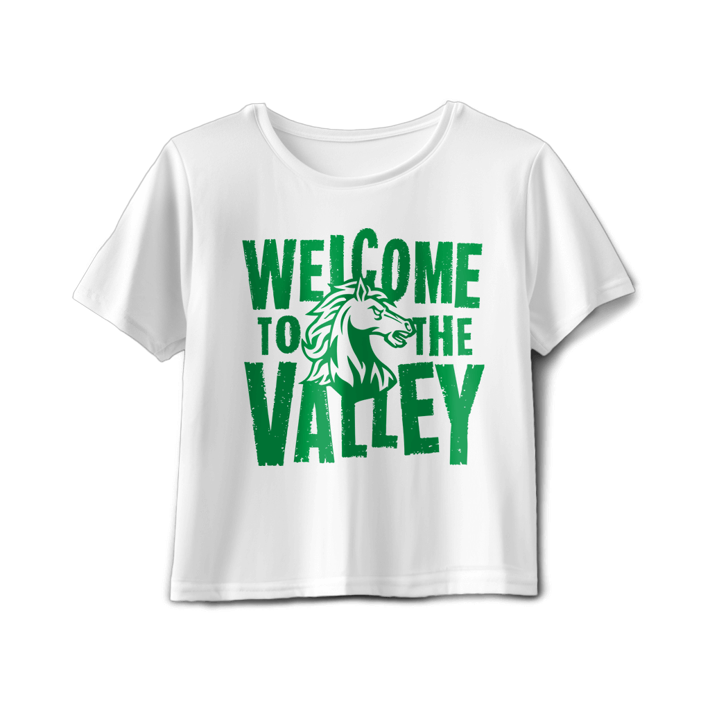 Welcome To The Valley Boxy-Tee