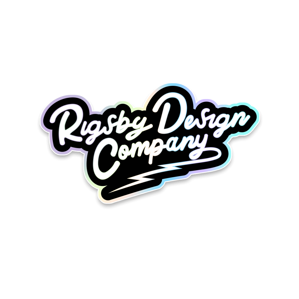 RDCO. Script Sticker