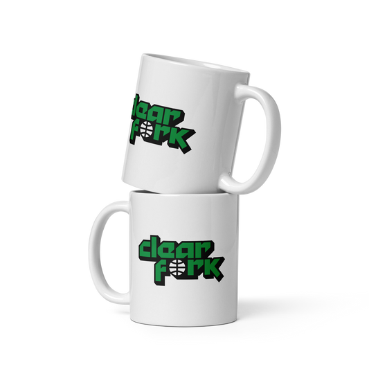 Clear Fork Retro Extrude Mug